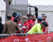 FAMEFLYNET - Pippa Middleton Seen On A Charity Ride From London To Brighton