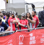 FAMEFLYNET - Pippa Middleton Seen On A Charity Ride From London To Brighton