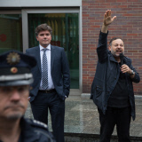 Freilassung von Al Jazeera-Journalist Ahmed Mansour in Berlin