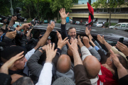 Freilassung von Al Jazeera-Journalist Ahmed Mansour in Berlin