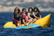 Mariah Carey en vacances, en famille, en Sardaigne. Lafata