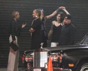 *EXCLUSIVE* **MUST CALL FOR PRICING** Cameron Diaz, Benji Madden, Joel Madden and Nicole Richie dinner date