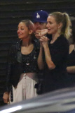 *EXCLUSIVE* **MUST CALL FOR PRICING** Cameron Diaz, Benji Madden, Joel Madden and Nicole Richie dinner date