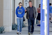 *EXCLUSIVE* Sean Penn and his daughter Dylan enjoy an early Father's Day dinner