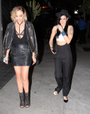 Injured Rumer Willis Enjoys A Night Out In LA 