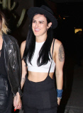 Injured Rumer Willis Enjoys A Night Out In LA 