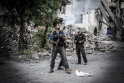 Syrian Civil War, Damascus, Syria - 22 Jun 2015