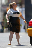 *EXCLUSIVE* Dakota Johnson and Rebel Wilson on the set of "How to Be Single" **NO Australia**