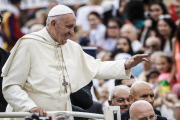 Vatican: Pope Francis holds his Weekly General Audience in St. Peter's Square