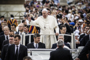 Vatican: Pope Francis holds his Weekly General Audience in St. Peter's Square