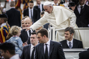 Vatican: Pope Francis holds his Weekly General Audience in St. Peter's Square
