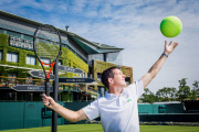 Robinsons and Wimbledon Celebrate 80 Years on Centre Court, London, Britain - 25 Jun 2015