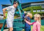 Robinsons and Wimbledon Celebrate 80 Years on Centre Court, London, Britain - 25 Jun 2015