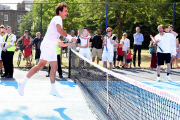 Nike Tennis, London Bridge, Britain - 14 Mar 2015