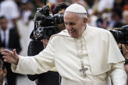 Vatican: Pope Francis holds his Weekly General Audience in St. Peter's Square