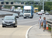 Two migrants from Kuwait arrested after being found wandering up the M1 