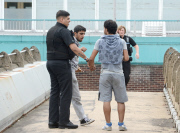 Two migrants from Kuwait arrested after being found wandering up the M1 