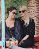 FAMEFLYNET - Poppy Delevingne Seen At Glastonbury 2015