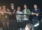 FAMEFLYNET - Niall Horan And Louis Tomlinson Seen At Glastonbury 2015