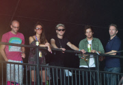 FAMEFLYNET - Niall Horan And Louis Tomlinson Seen At Glastonbury 2015