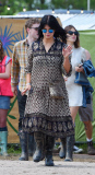 FAMEFLYNET - Pixie Geldof Spotted At The Glastonbury Festival