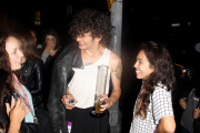 *EXCLUSIVE* Matthew Healy takes a Bong Toke in the streets with his fans