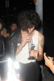 *EXCLUSIVE* Matthew Healy takes a Bong Toke in the streets with his fans