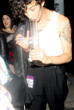 *EXCLUSIVE* Matthew Healy takes a Bong Toke in the streets with his fans