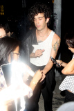 *EXCLUSIVE* Matthew Healy takes a Bong Toke in the streets with his fans