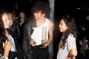 *EXCLUSIVE* Matthew Healy takes a Bong Toke in the streets with his fans