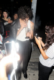 *EXCLUSIVE* Matthew Healy takes a Bong Toke in the streets with his fans
