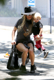 Fergie takes her adorable Axl for a mommy and me day - Part 2