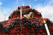 Hampton Court Palace Flower Show 25th Anniversary preparations, London, Britain - 25 Jun 2015