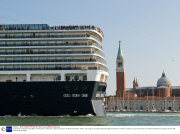 Cruise liners in the Bacino San Marco, Venice, Italy - 29 Apr 2011