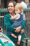 Ellen Page and Allison Janney on the Set of their  new Movie Tallulah
