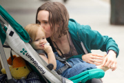 Ellen Page and Allison Janney on the Set of their  new Movie Tallulah