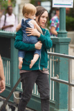 Ellen Page and Allison Janney on the Set of their  new Movie Tallulah