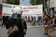 Greece: Demonstration in Favor of Remaining in Eurozone