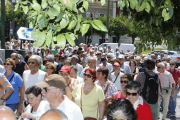 Pensioners protest in Athens