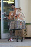 *EXCLUSIVE* Kylie Jenner and boyfriend Tyga load up on groceries before 4th of July