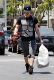 Hayden Christensen breaks a sweat in LA