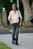 Steven Tyler walks this way on Sunset Blvd