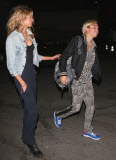 *PREMIUM EXCLUSIVE* **NO WEB, WEB EMBARGO UNTIL 1PM PST ON JULY 02, 2015**  Miley Cyrus and girlfriend Stella Maxwell have a sushi dinner date *MUST CALL FOR PRICING*