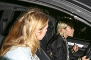 *PREMIUM EXCLUSIVE* **NO WEB, WEB EMBARGO UNTIL 1PM PST ON JULY 02, 2015**  Miley Cyrus and girlfriend Stella Maxwell have a sushi dinner date *MUST CALL FOR PRICING*