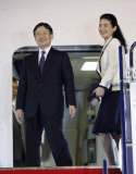 Crown Prince Naruhito and Crown Princess Masako at Haneda International Airport, Tokyo, Japan - 02 Jul 2015