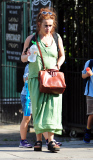 HELENA BONHAM CARTER IN NORTH LONDON