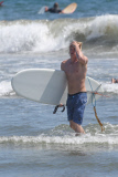 *EXCLUSIVE* Cody Simpson has a beach day with his buds in Venice