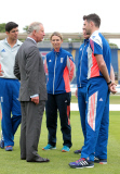 HRH Prince Charles visits Glamorgan County Cricket Club ahead of The Ashes, Britain - 5 Jul 2015
