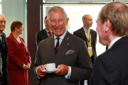 Prince Charles visits Glamorgan County Cricket Club ahead of The Ashes, Britain - 5 Jul 2015
