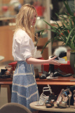 *EXCLUSIVE* Elle Fanning feeds her Shoe Addiction at Neimus Marcus